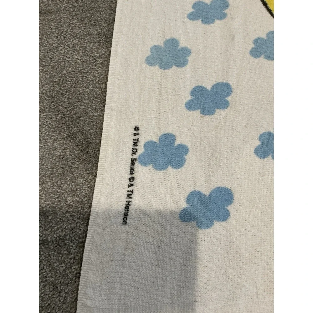 Vintage Dr Seuss Cat In The Hat Towel Made USA Jay Franco